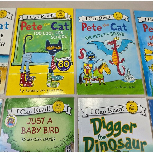 My First I Can Read! Collection 14 Childrens Books Good Condition Pete The Cat - Picture 3 of 11